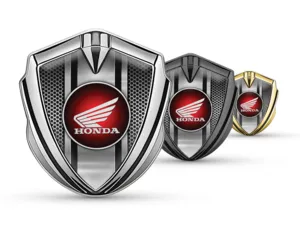 Honda Auto Logo Abzeichen Tuning Stil Glänzendes Metall
